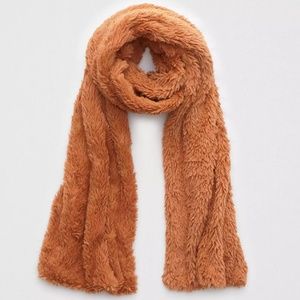 Aerie Knit Sherpa Scarf
